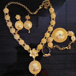 High Quality 24k gold plated 4 pcs set
